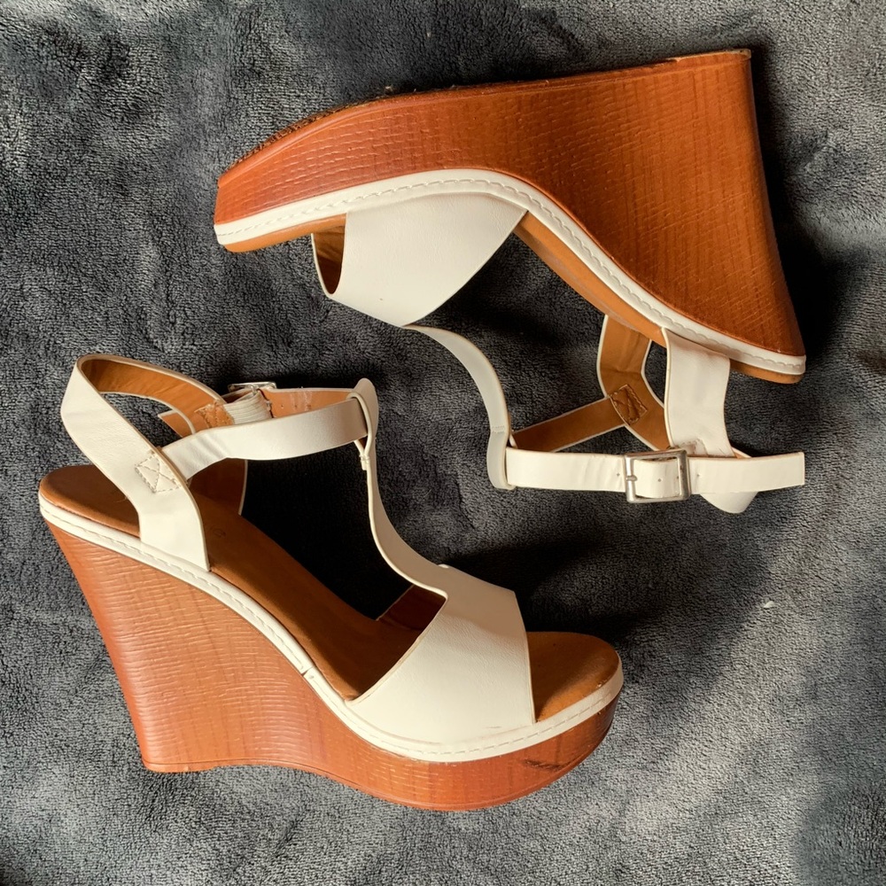 White 5 Inch Wedges